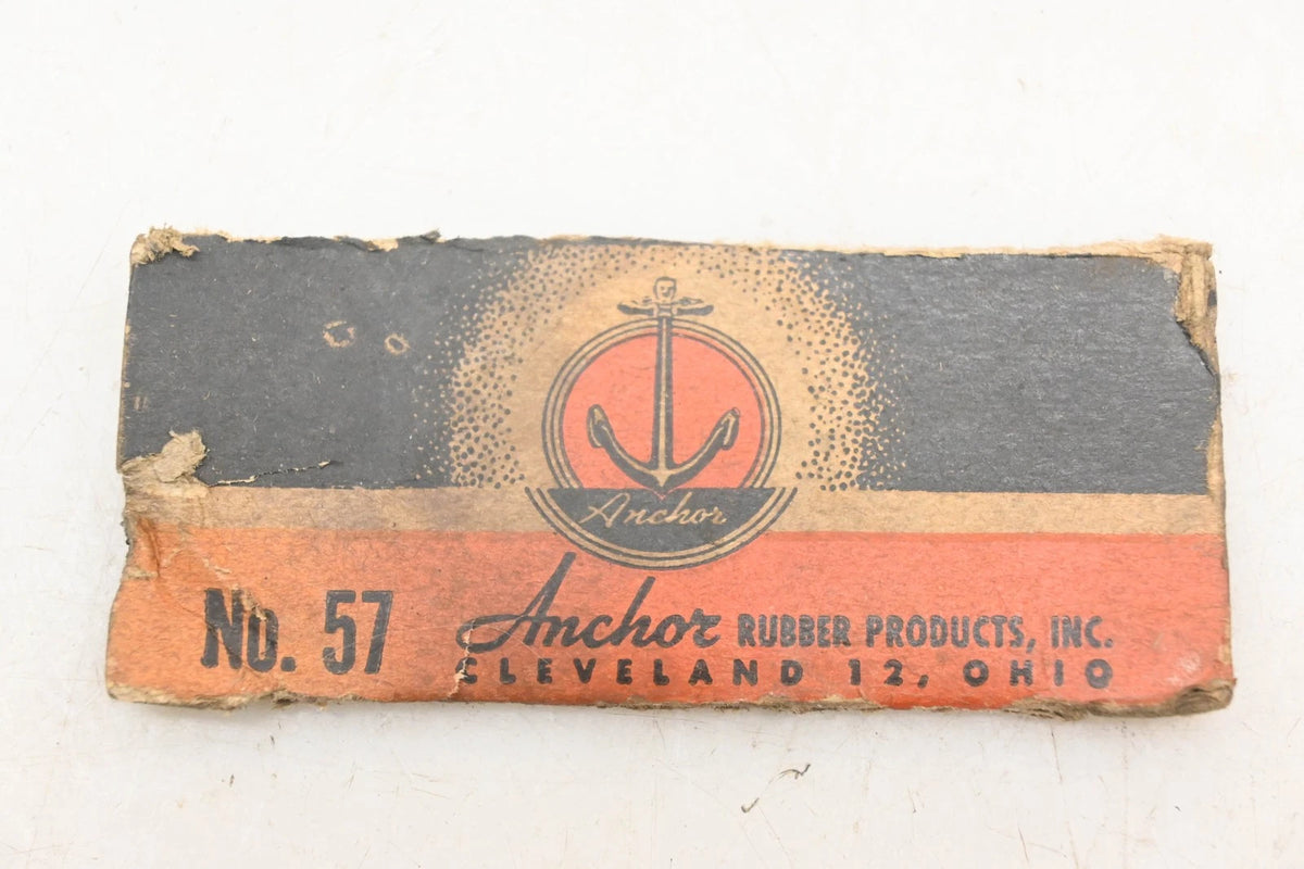 2X Rubber Pedal Pads for Anchor 57 (NOS)