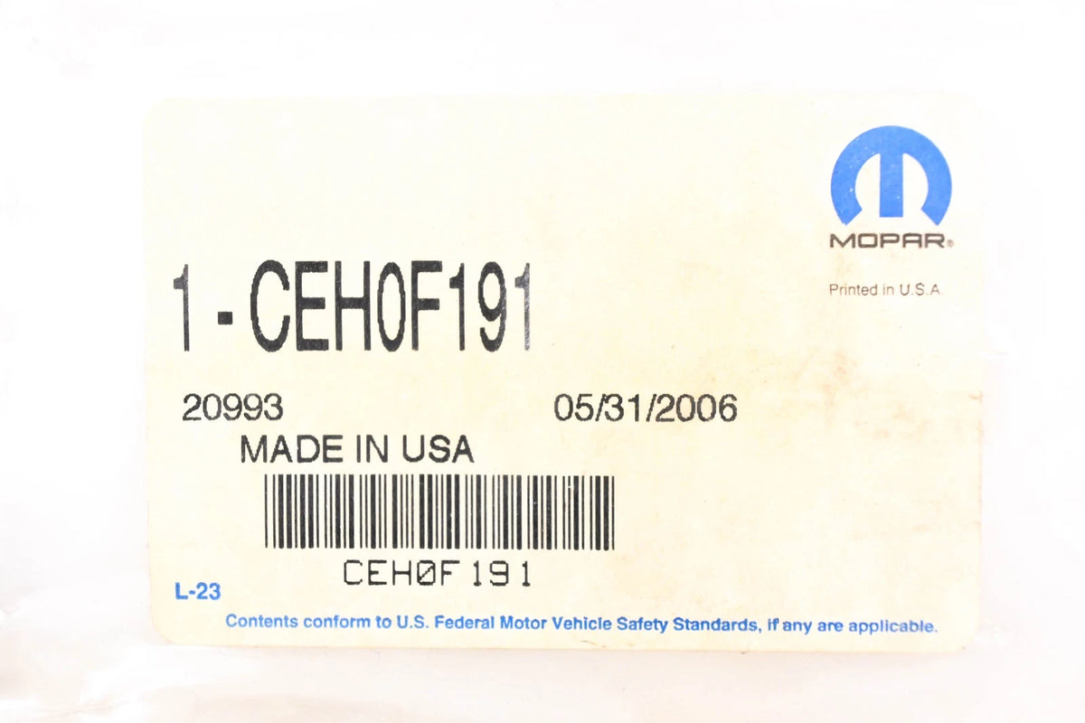 Rollover Valve Vent Hose for Mopar CEH0F191 (NOS)