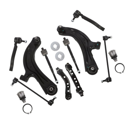 10pc Control Arms Tie Rods Sway Bars for Nissan Sentra NV200