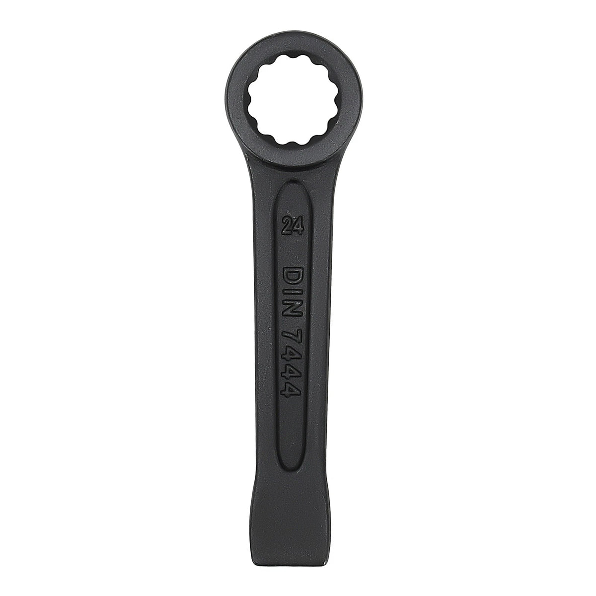 24mm Box Spanner Wrench for Metric Tools (CrV, 12 Point, Bi-Hex)