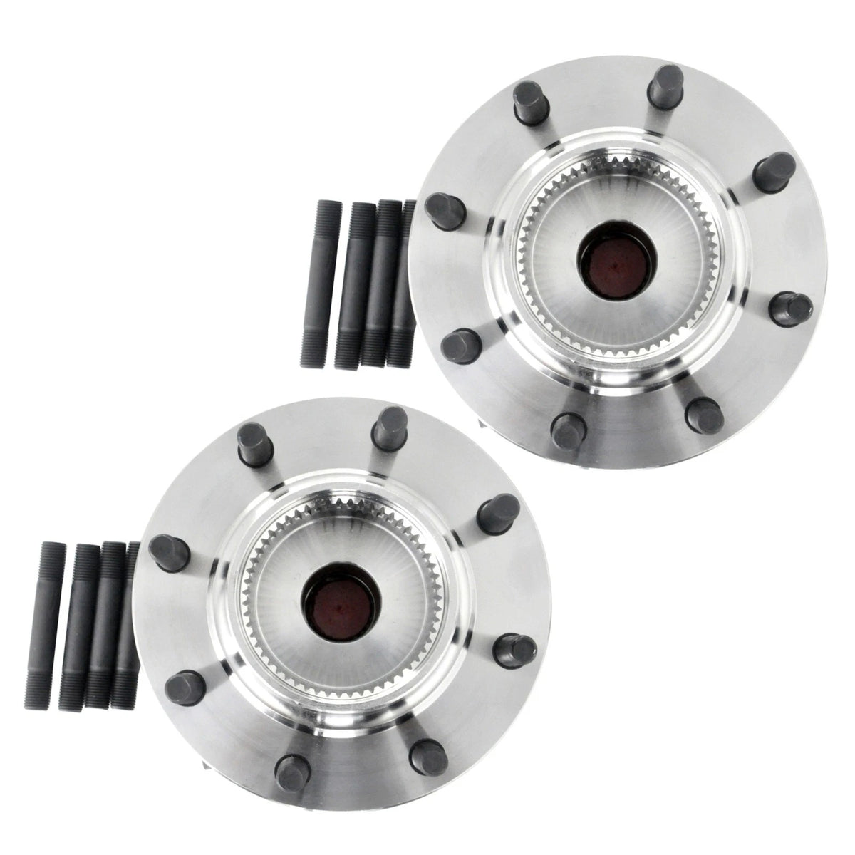 Set of 2 Front Wheel Hub Bearings for Ford F-250 F-350 F-550 Super Duty