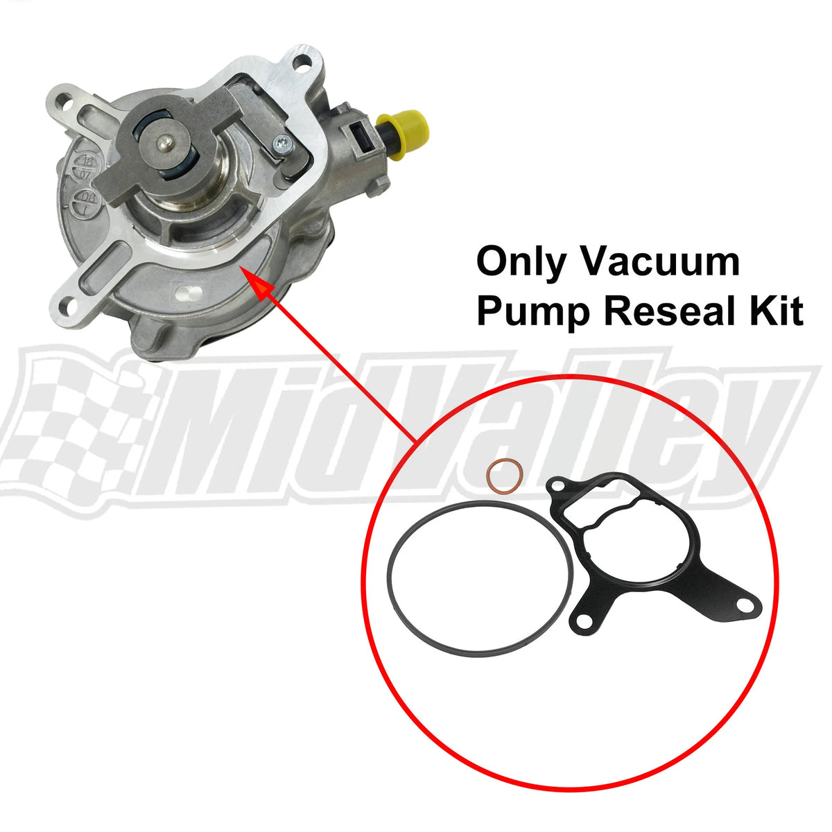 Front Vacuum Pump Rebuild Seal Kit for Audi TT VW Jetta (2005–2013)