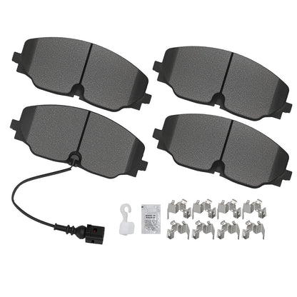 Set of 4 Front Brake Pads for Volkswagen Atlas (2018–2025) / Atlas Cross Sport (2020–2025)