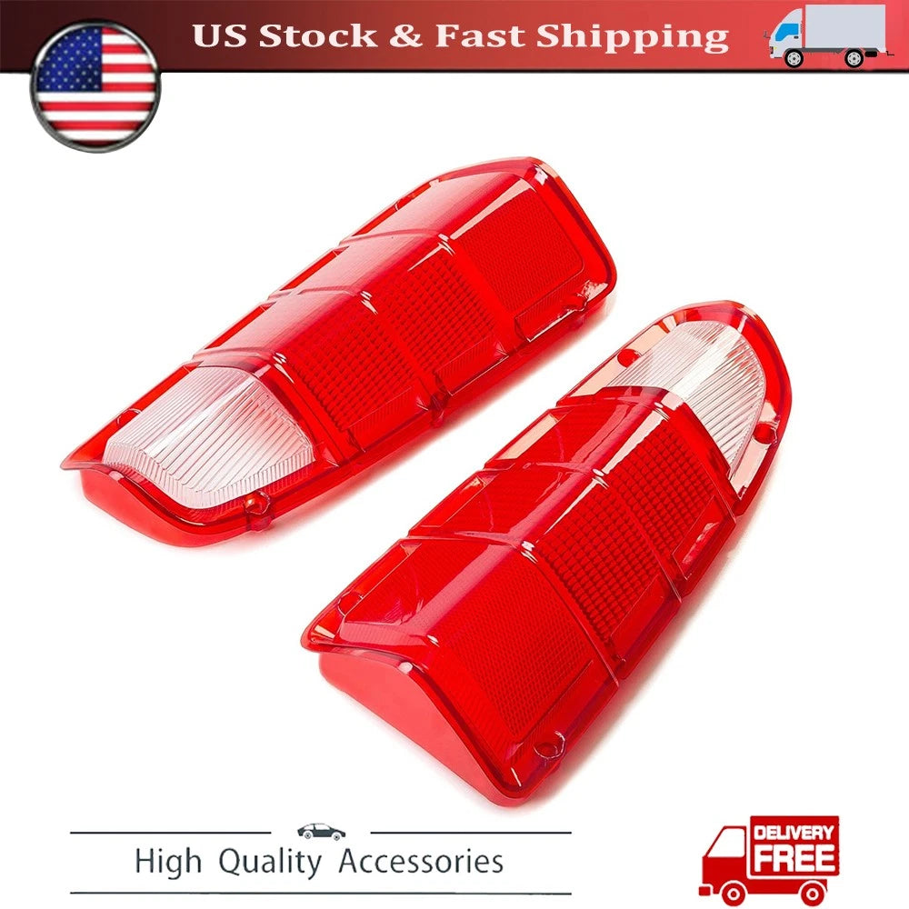 Tail Light Lens LH & RH for Dodge Power Wagon (1972–1980)