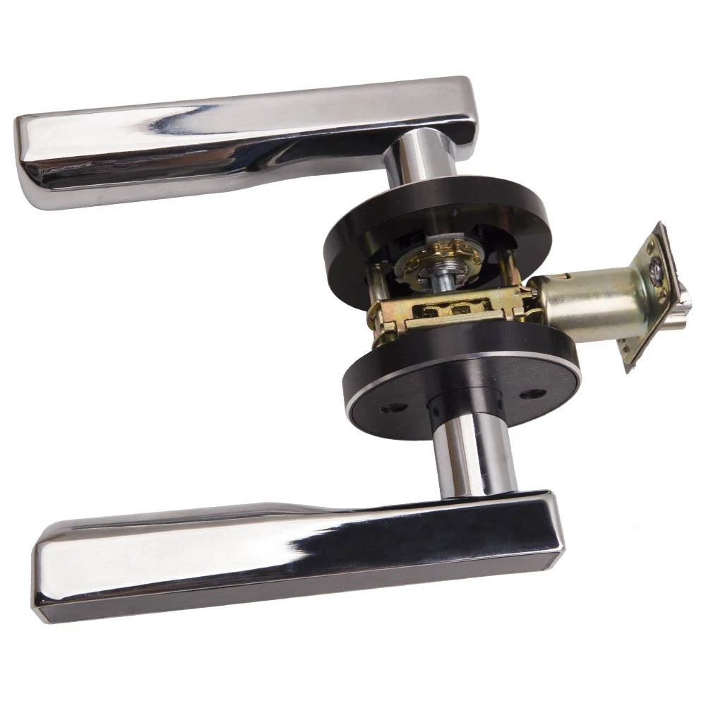Fingerprint Door Lock for Home Security (Stainless Steel)