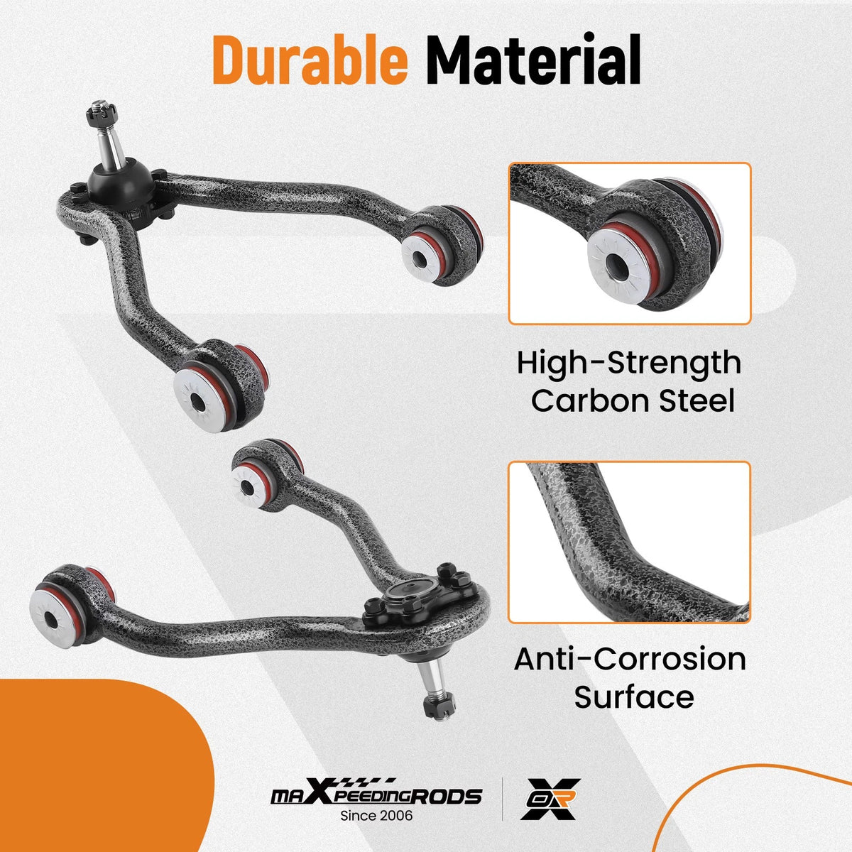 Set of 15 Suspension Front Upper Control Arms for Chevy GMC K1500 Tahoe Yukon