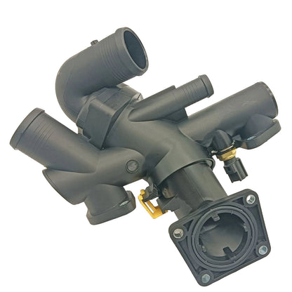 AJ811793 Engine Coolant Thermostat Housing for Jaguar S-Type XF XJ8 XK (2000–2015)