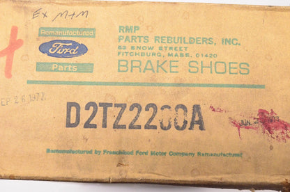 Reman Brake Shoe Kit for RMP D2TZ2200A (1990–1995)