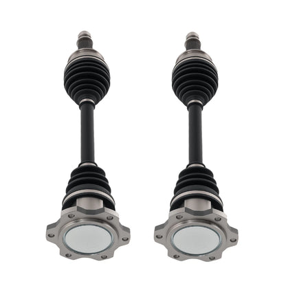 Set of 2 CV Axle Shafts for Chevy GMC Silverado Sierra 1500 Tahoe Yukon (2007–2014)
