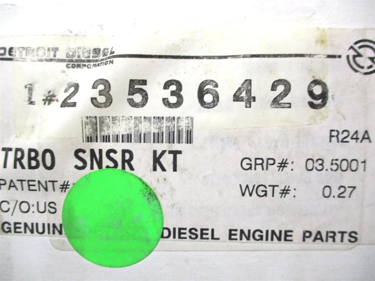 Turbo Speed Sensor Kit for Detroit Diesel (23536429)