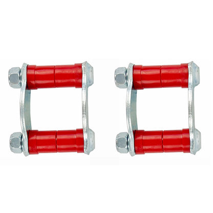 2PC Leaf Spring Polyurethane Shackle for Chevy Bel Air/Nomad 150/210 (1955)