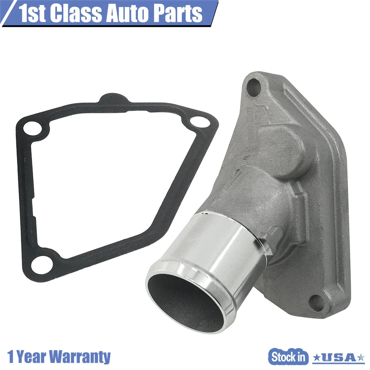 Thermostat Housing Assembly w/ Gasket for Nissan Maxima Infiniti Q50 Q70 (2016–2023)