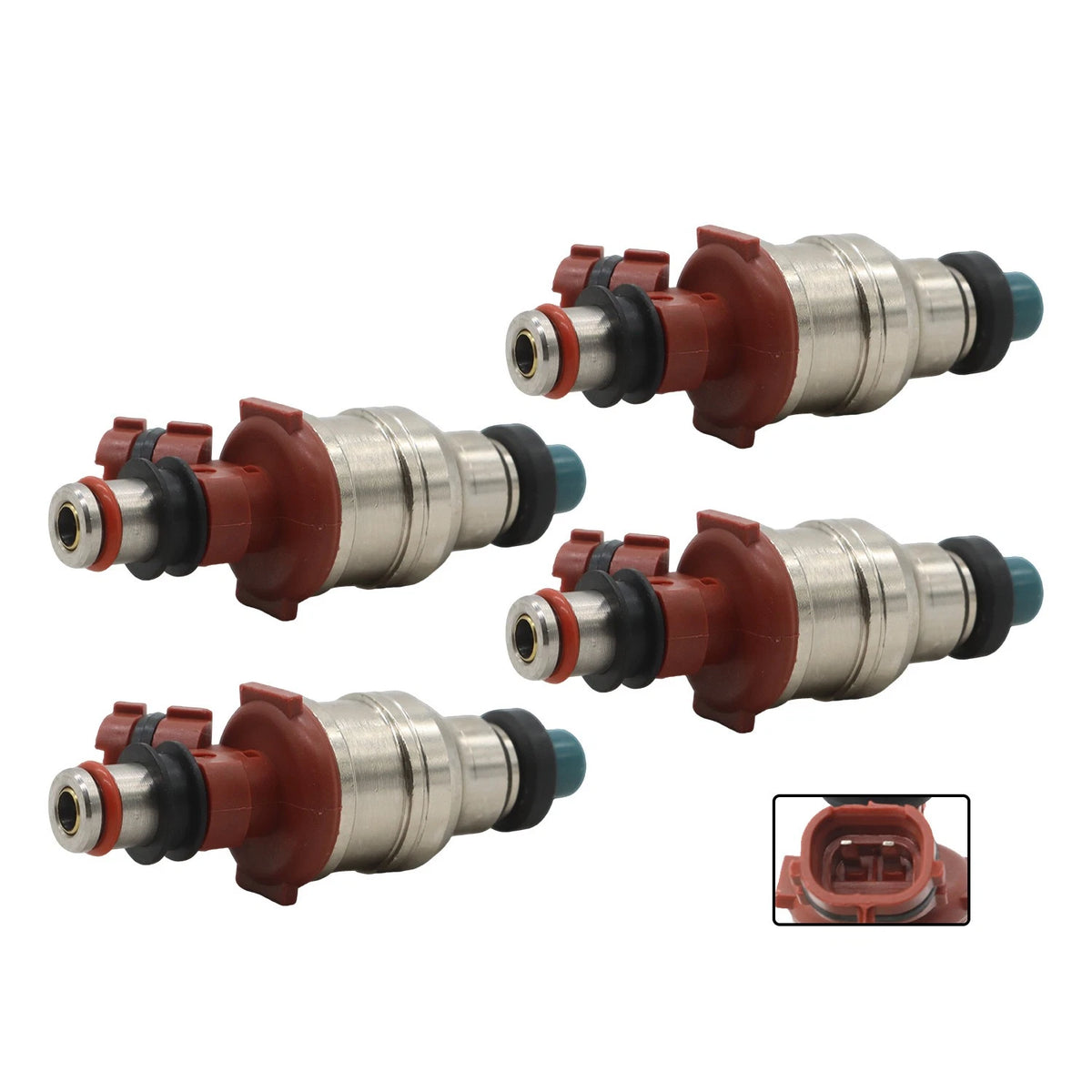 4x Fuel Injectors for Toyota 4Runner Pickup T100 22RE 2.4L (1989–1995) 23250-35040