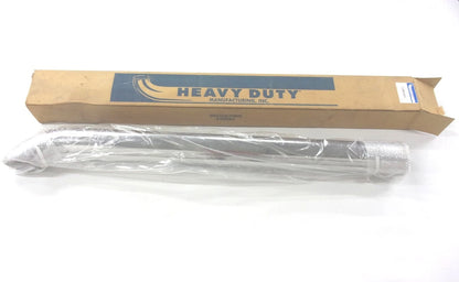 3" Flared Chrome Exhaust Stack Pipe for Heavy Duty Manufacturing (60x5x5)