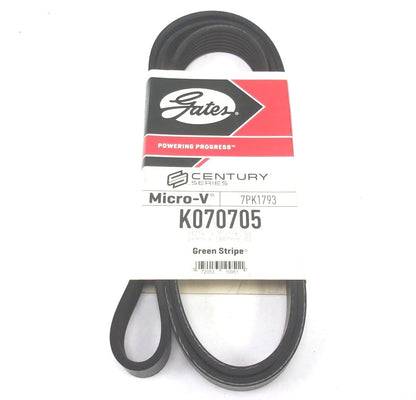 Serpentine Micro-V Belt for Gates (K070705, 7PK1793)