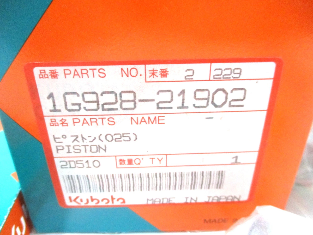 Piston Kit +.25mm for Kubota L5040GST L5240HST (1G427-21780, 1G928-21902)