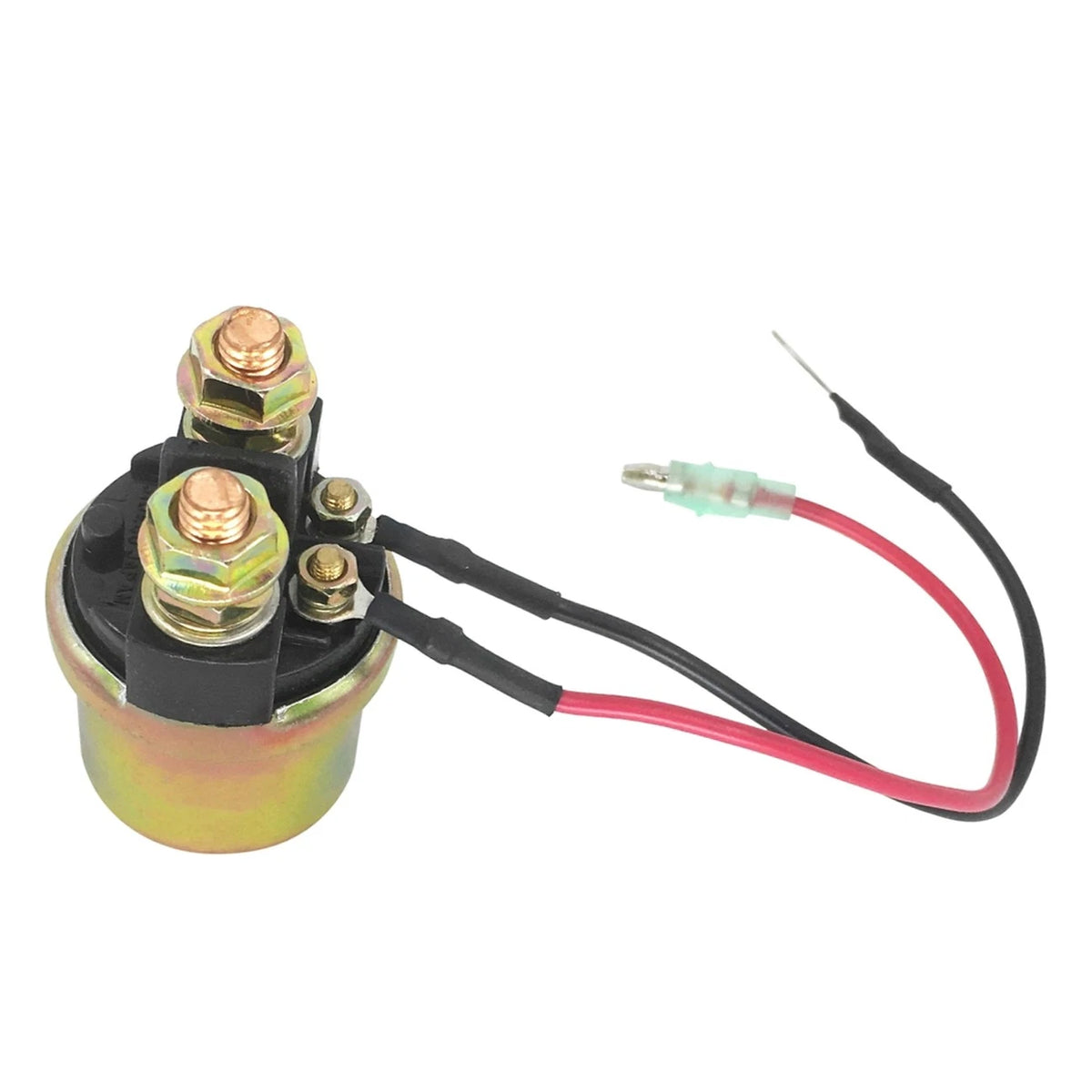4 Terminal 12 Volt Marine Solenoid for Yamaha (Fits 5030783, 825096T01, 18-5821)
