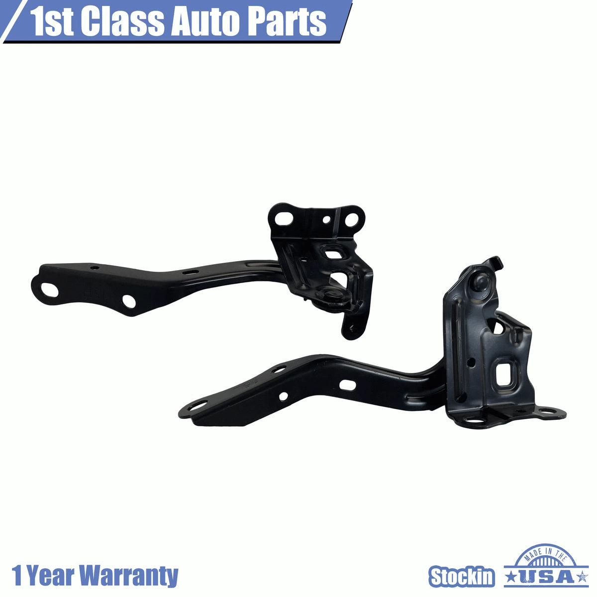 Hood Hinges Set of 2 for Toyota Corolla (2019–2021)