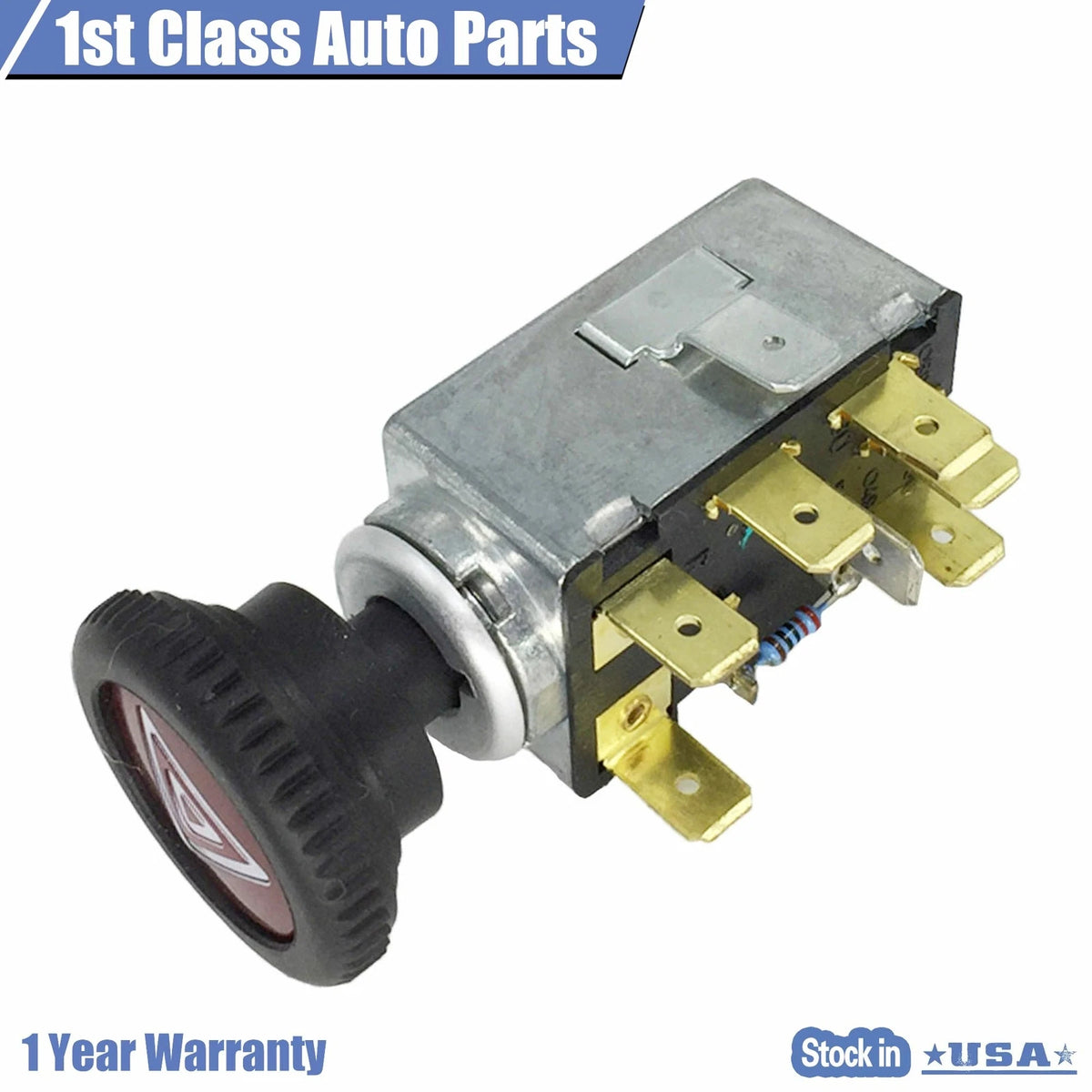 Hazard Warning Switch for VW Transporter Beetle Thing Squareback (1968–1979) 211953235A