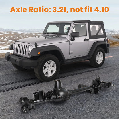 Front Axle Housing for Jeep Wrangler (2007–2017) 3.21 Ratio Dana 68004068AB