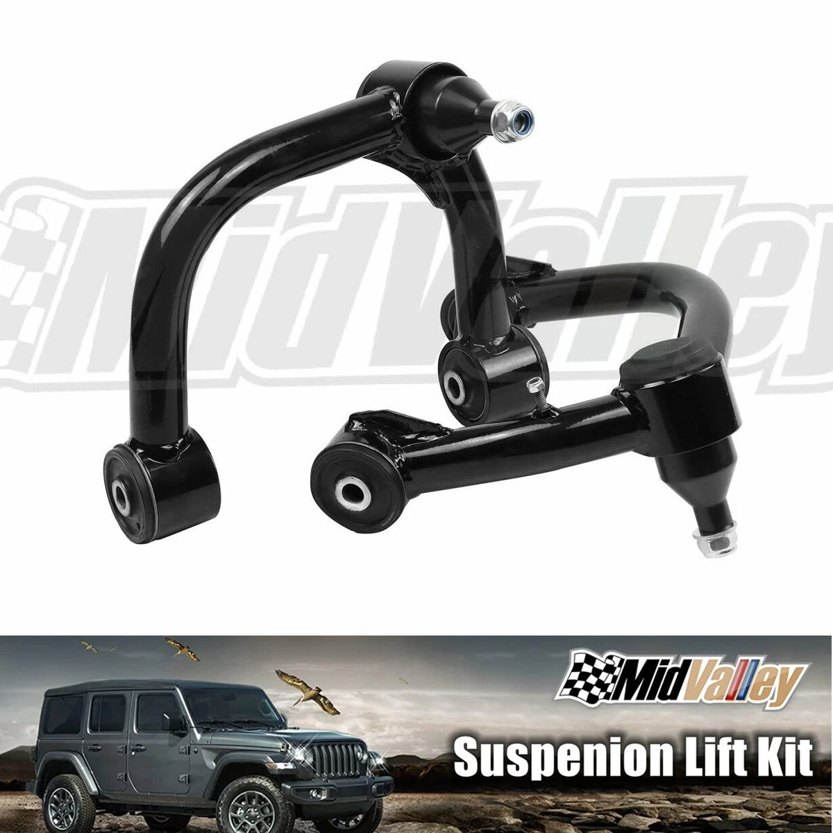 2-4" Lift Front Upper Control Arms Suspension Kit for Toyota Tacoma (2005–2022)
