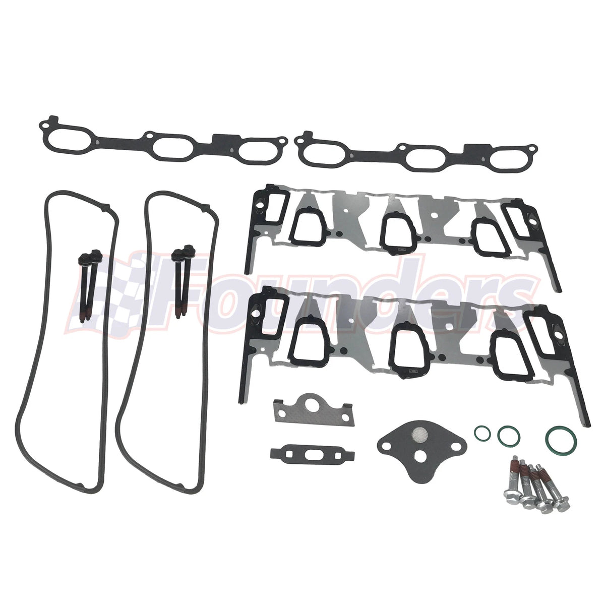 Lower Intake Manifold Gasket Set for Buick Century Skylark Chevy Olds 3.1L (1993–1996)