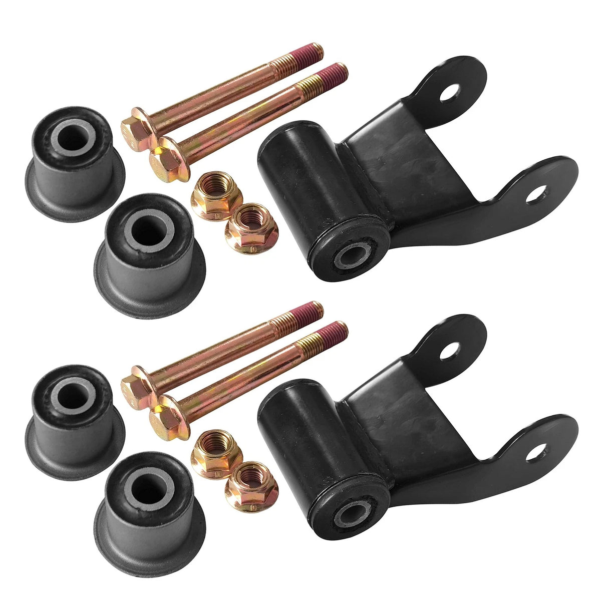 2Pcs Leaf Spring Shackle for Ford F-150 Lobo Lincoln Mark LT (2004–2008) 722-088