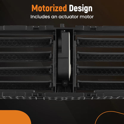 Front Bumper Grille Shutter w/ Motor for Chevrolet Malibu (2016–2020) 23278689
