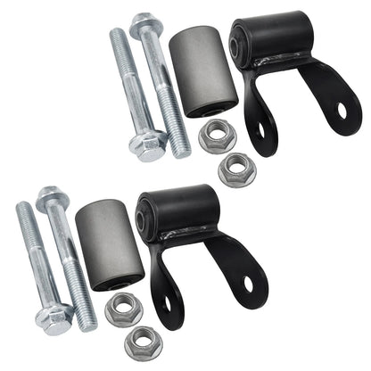 2X Rear Leaf Spring Shackle for Jeep Cherokee (1984–2001), Wagoneer (1984–1990) 722024