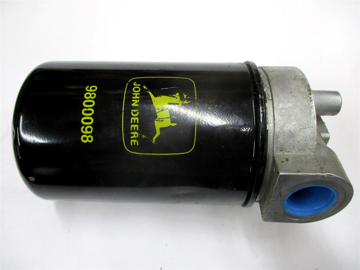 Hydraulic Filter Base for John Deere Skid Steer 375 570 575 3375 675 (MG9800635)