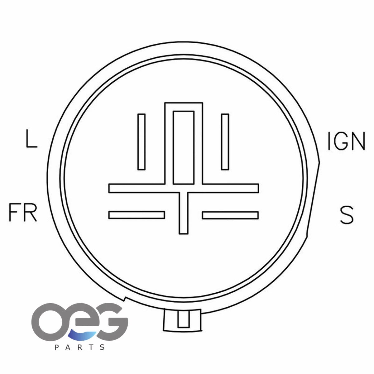 Regulator for Acura (1991–1995) Honda (1984–1989) 126000-0540 126000-1170 31150-PD6-004