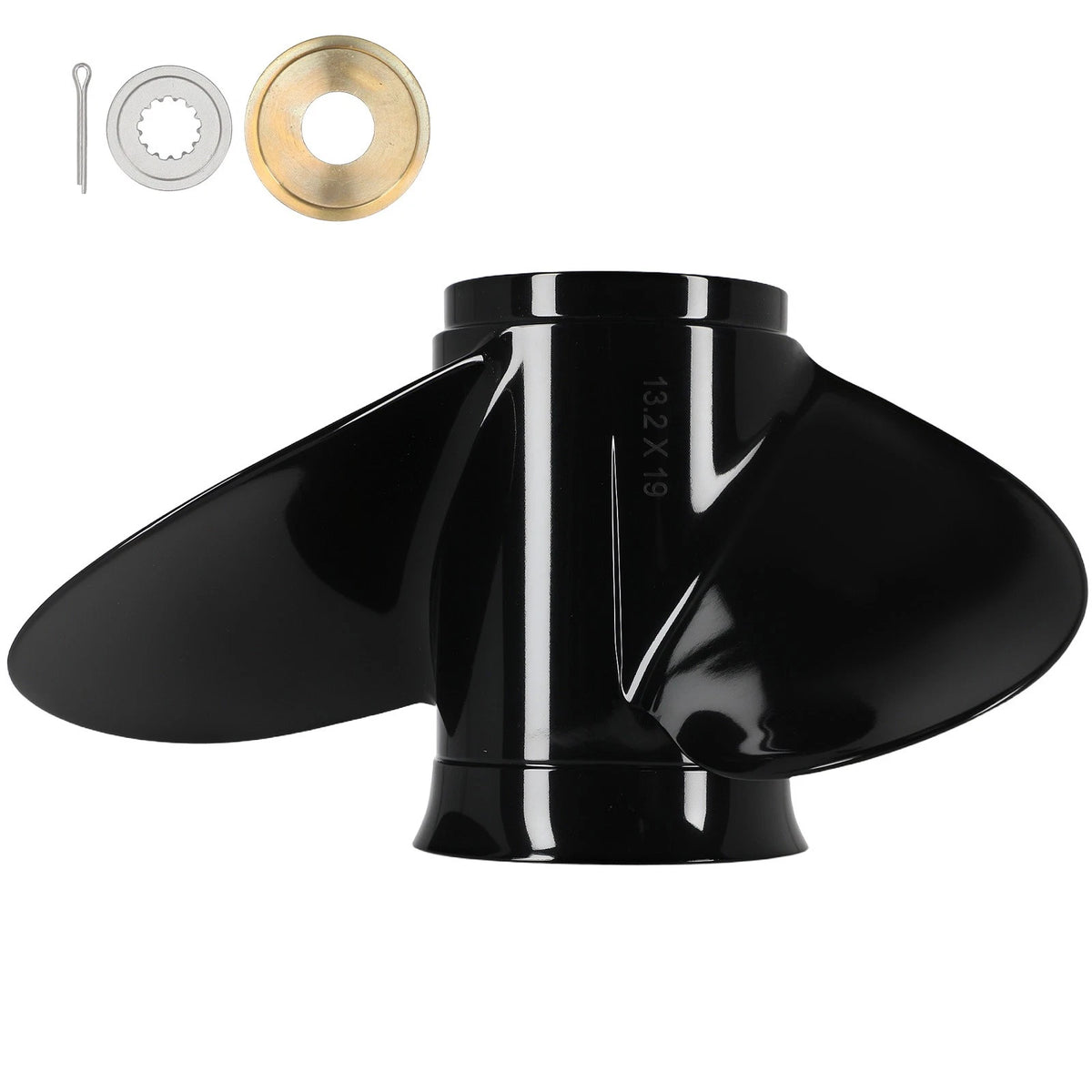 13.2x19 Aluminum Propeller for OMC Cobra Sterndrives (2.3L-3.0L) 765184