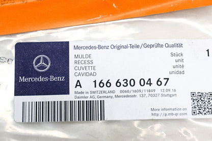 Fuel Recess Hatch Assembly for Mercedes A1666300467 (NOS)