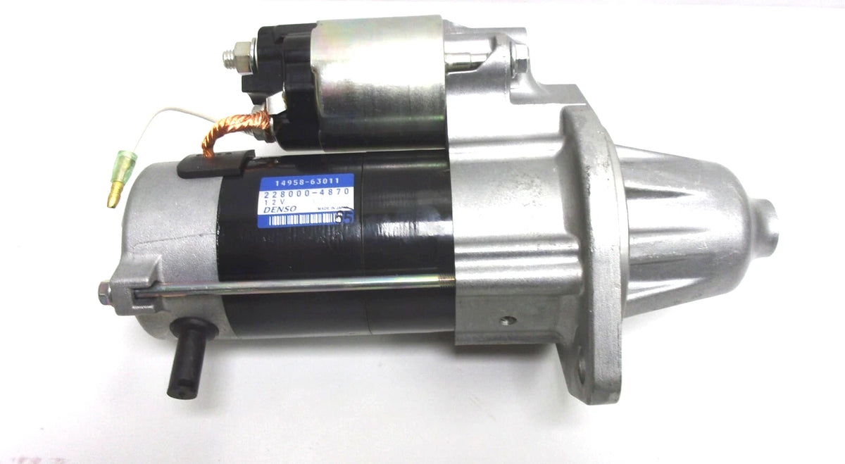Starter for Kubota (14958-63010, Denso 228000-4870)