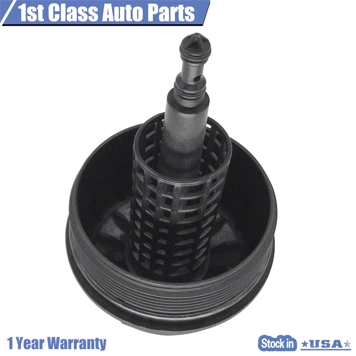 Engine Oil Filter Housing Cover Cap for BMW E36 E39 E46 E53 E85 (1996–2006)
