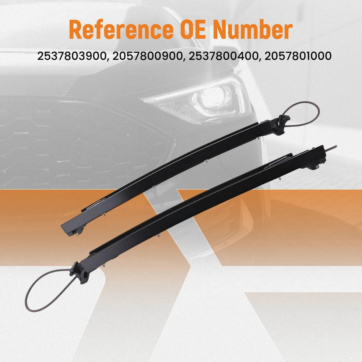 Panoramic Sunroof Replacement Tracks for Mercedes (2016–2020) 2057801000 2057800900