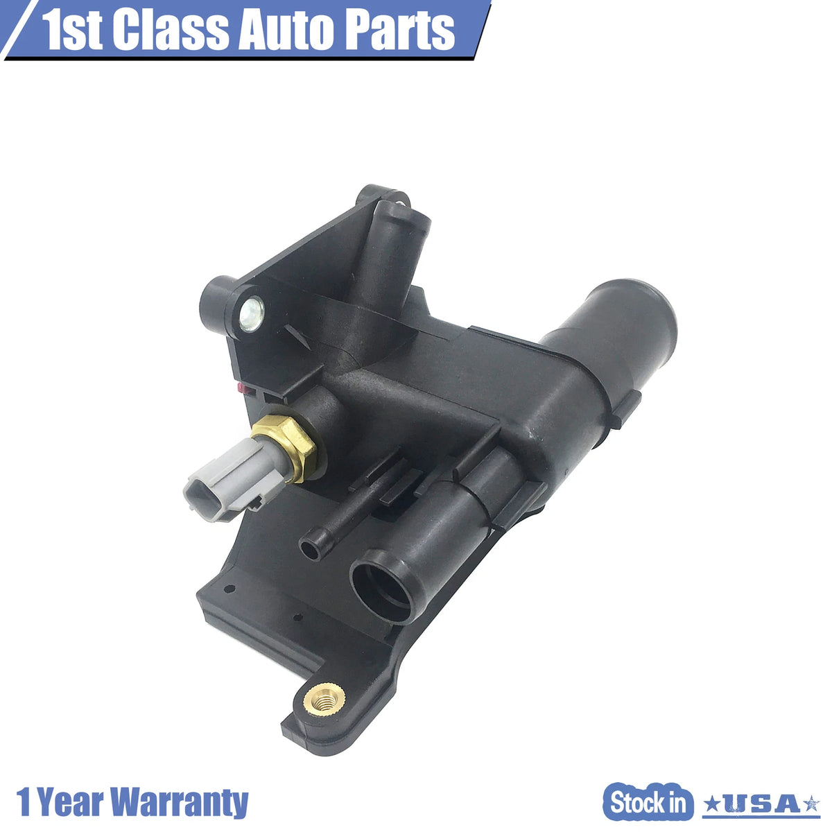 Engine Coolant Water Outlet with Sensor 902-690 for Mazda 3 5 6 CX-7 (2006–2013)