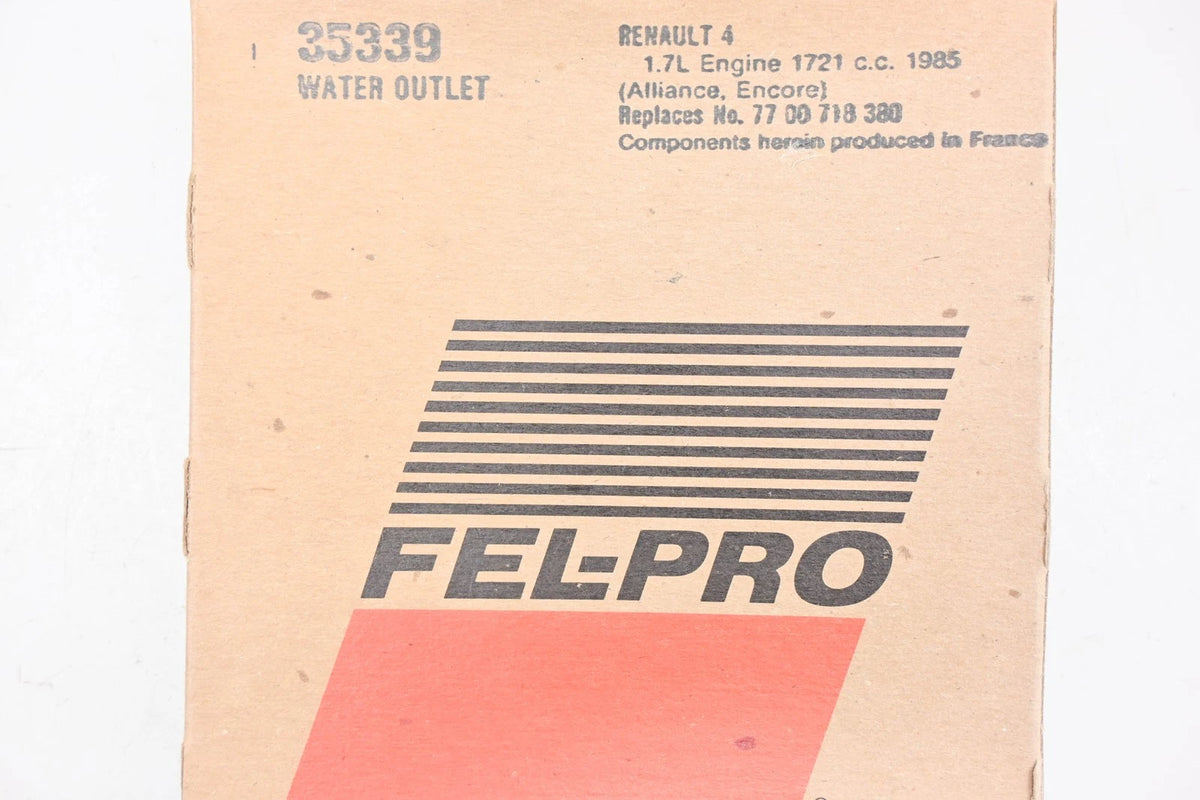 Water Outlet Gasket for Fel-Pro 35339, 7700718380, 82338