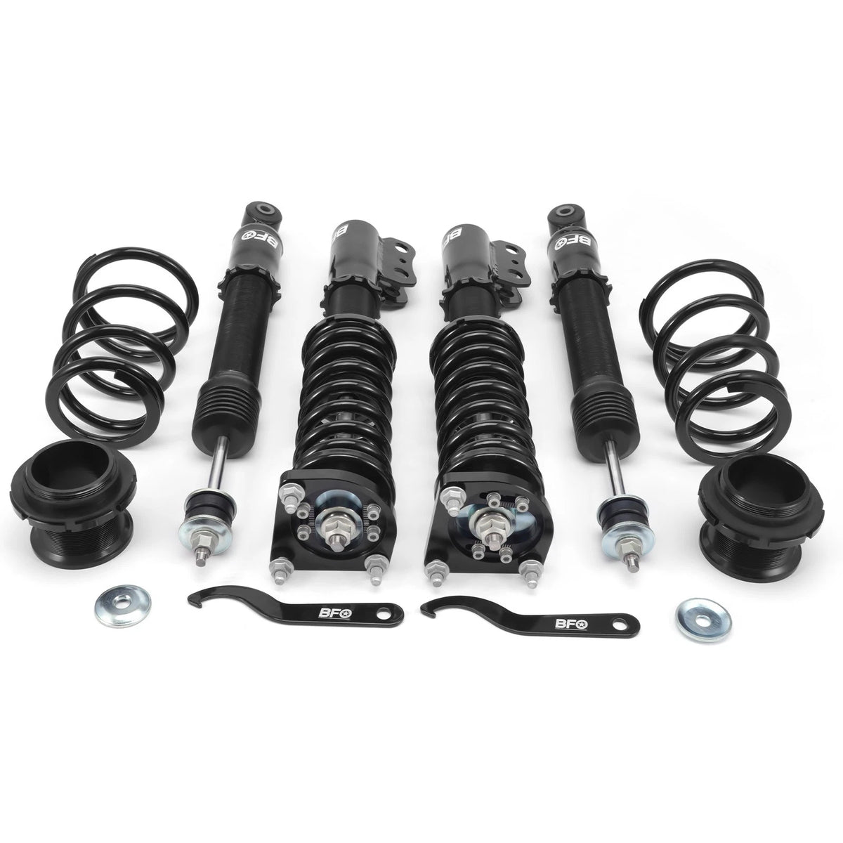 BFO Coilover Kit for Ford Mustang GT 4.6L (1994–2004) Adjustable Height Shocks
