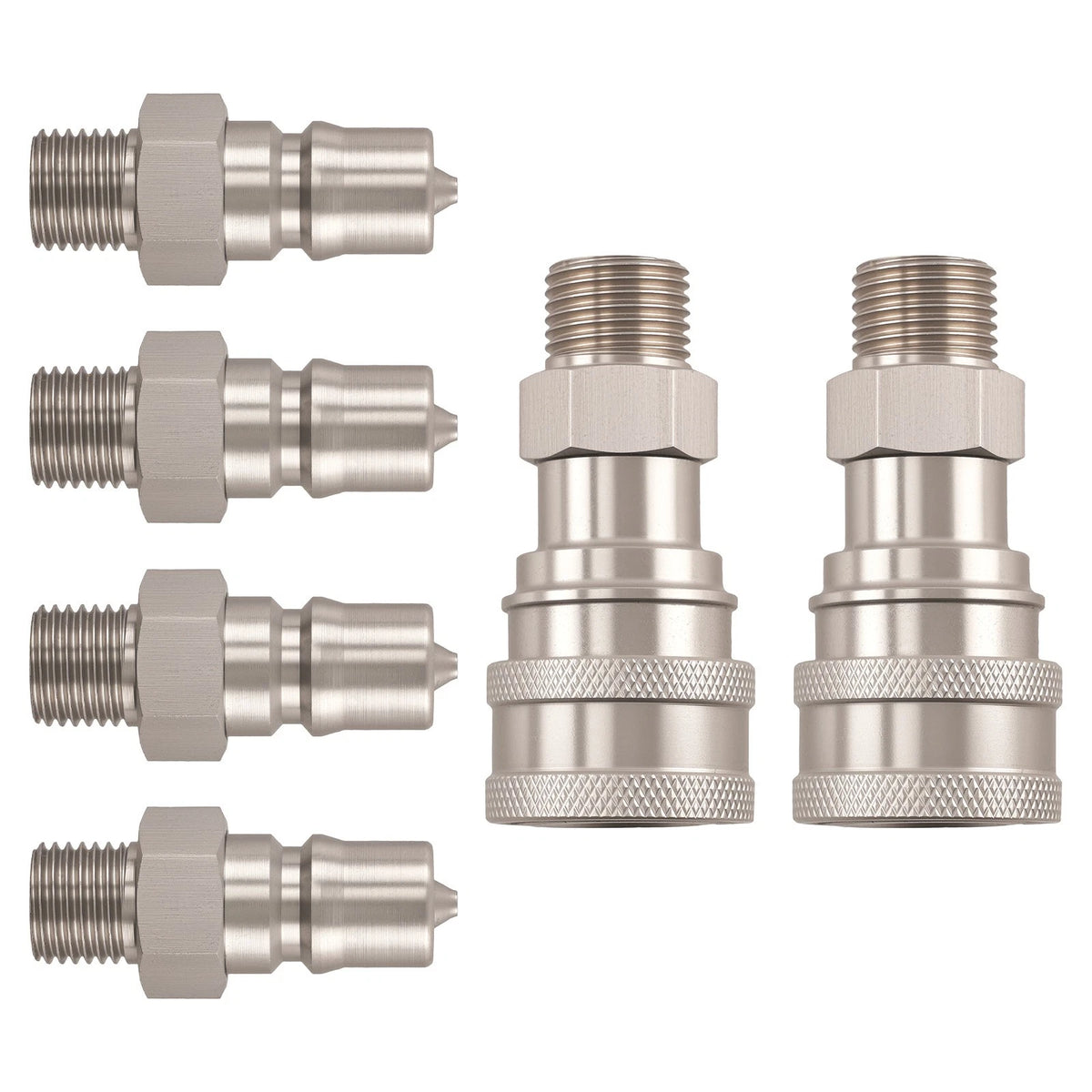 Hydraulic Fitting Set of 6 for Mini Excavator AGT M14-M16