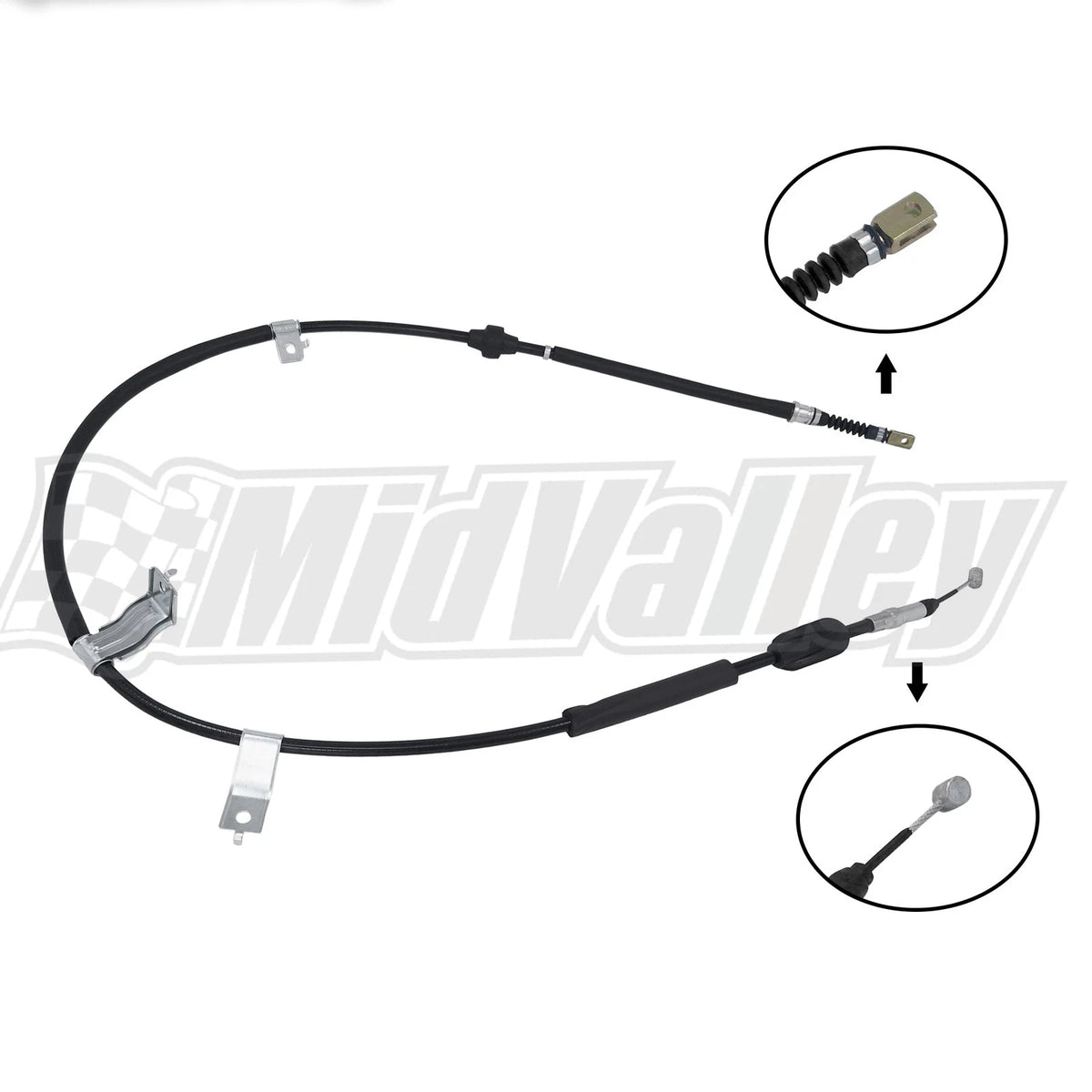 Parking Brake Cable Set of 2 for Acura Integra (1992–2001) BAP721131