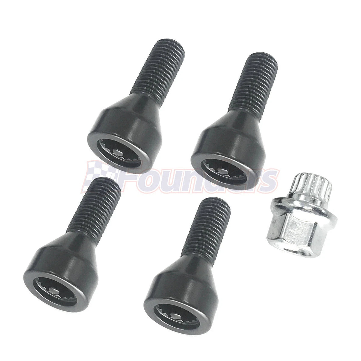 Wheel Lock Set for BMW 1 Series M E32 E34 540i 545i 550i (1992–2006)