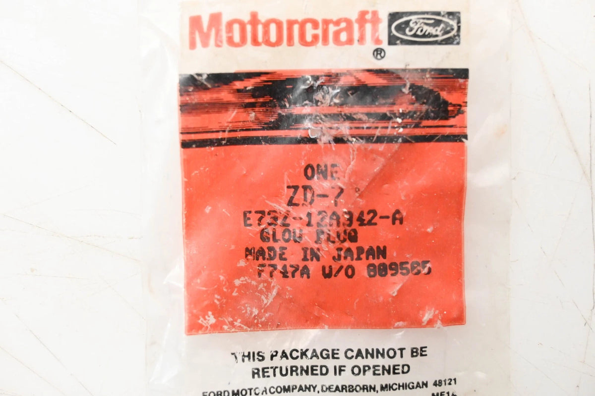 OEM Diesel Glow Plug ZD-7 E73Z-12A342-A for Ford