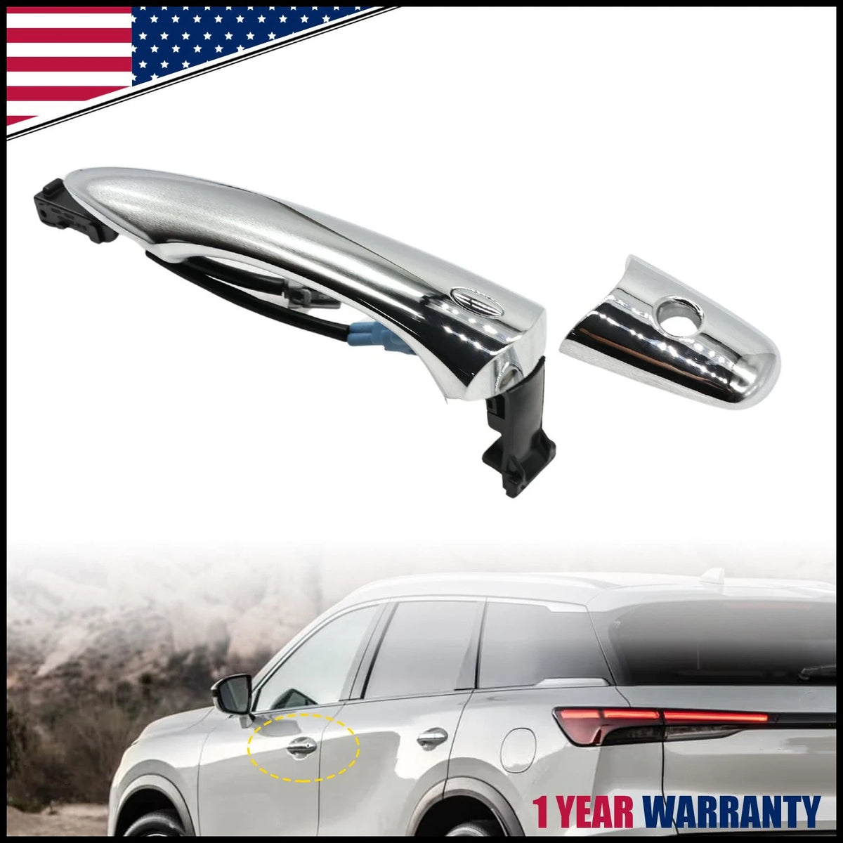 Exterior Door Handle Front Left 806401BA0A for Infiniti QX50 (2008–2020)