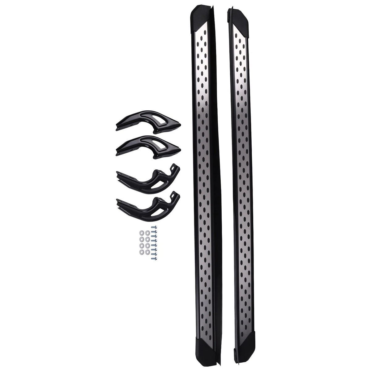 Black Side Steps Running Board for Honda Pilot (2016–2022) Aluminum