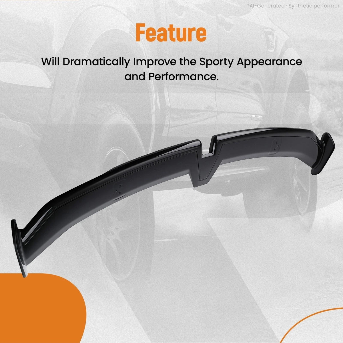 Trunk Spoiler Wing Lip for Dodge Charger SRT (2015–2023) 55" Universal