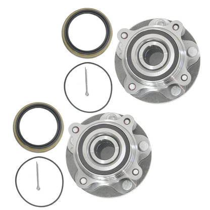 2X Front Wheel Hub Bearing Assembly 950002 for Toyota Sequoia Tundra (2008–2018) 4WD