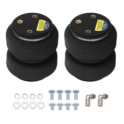 2x Air Spring Bag for Universal Truck Van SUV (2500 lb G 1/8)