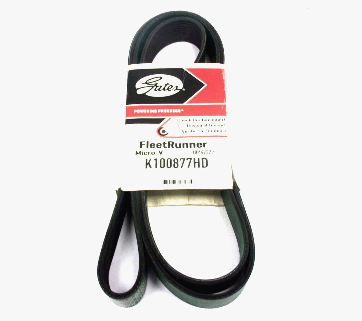 Gates Serpentine Heavy Duty Micro-V Belt for K100877HD (10PK2229)
