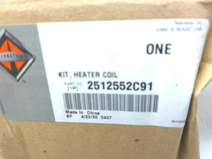 Heater Core for International IC Bus (2512552C91, 1000635554, 1799066)